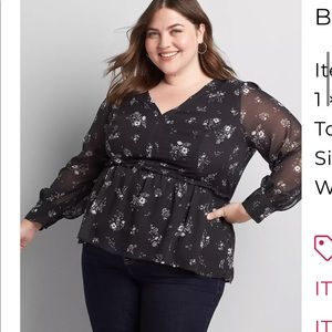 Plus Size Lane Bryant Top